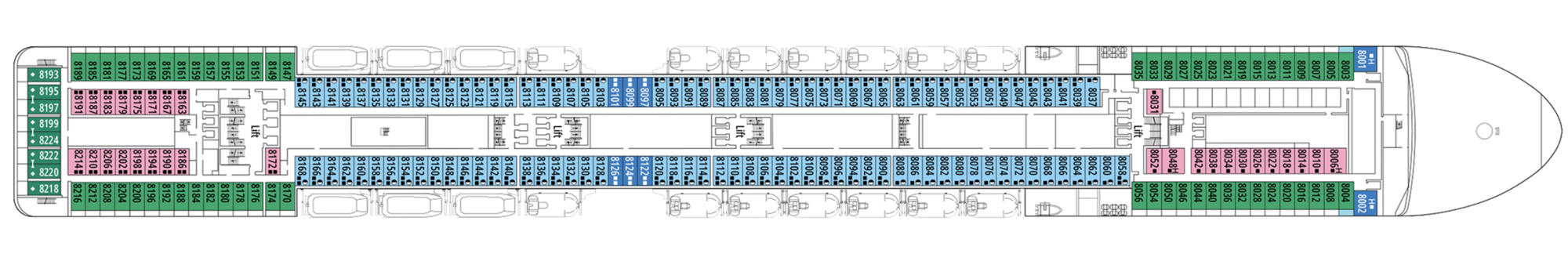 Deck 8 - Arpa plan